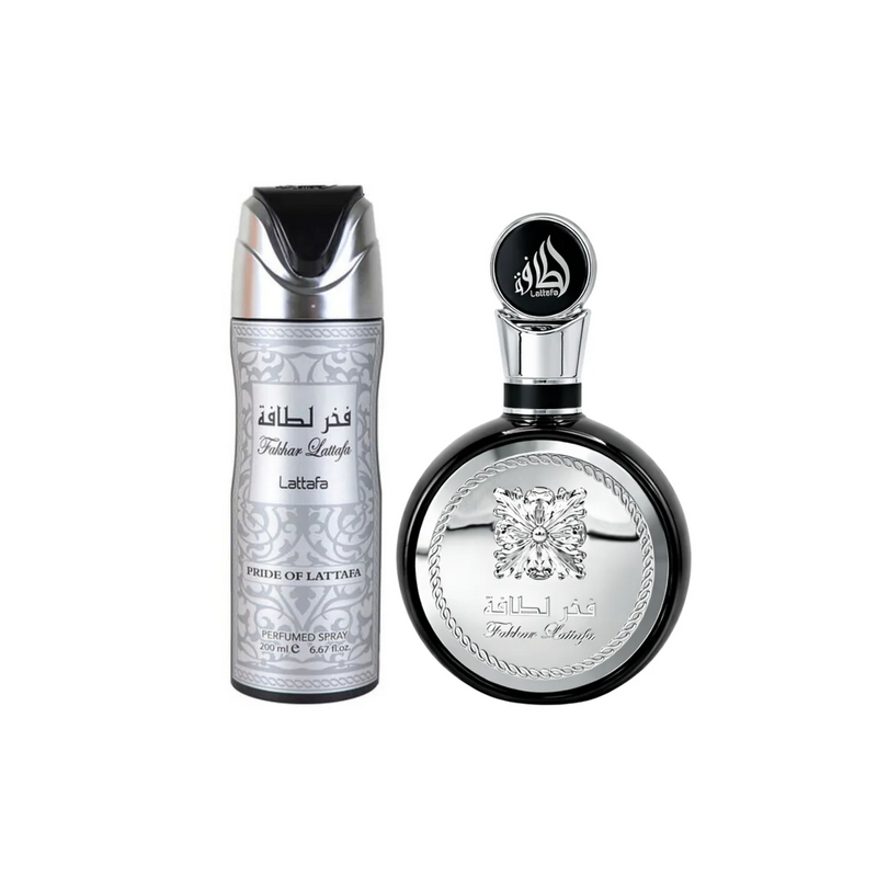 Fakhar Black Gift Set EDP 100ml + Deodorant 200ml
